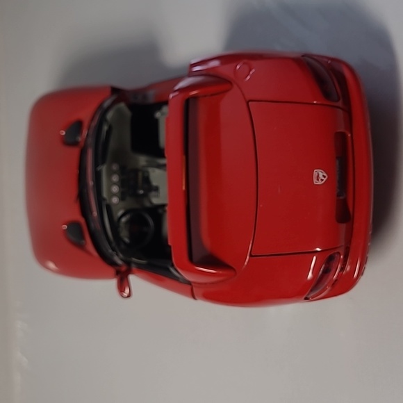 Vintage burago dodge viper Gts rt/10 couple red gear  diecast model  Italy - Picture 2 of 9